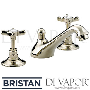 Bristan N 3HBAS G CD 1901 3 Hole Basin Mixer Tap with Pop-Up Waste - Gold Spare Parts